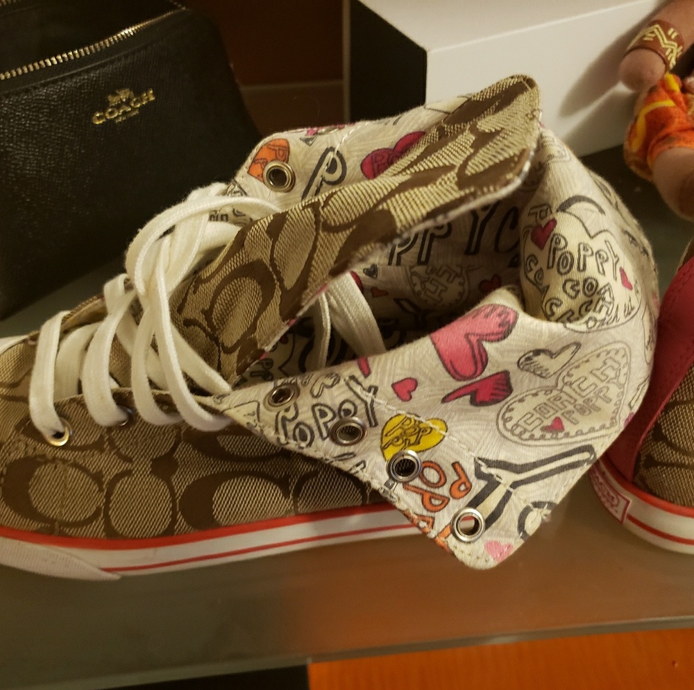 Coach sneakers high top
